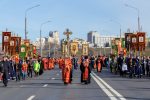 Крёстный ход на Канавинском мосту